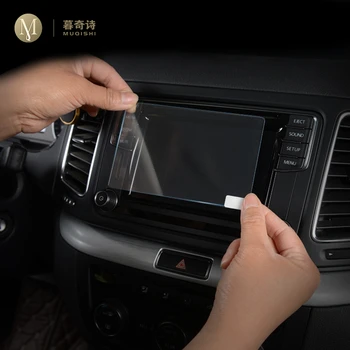 Pre Volkswagen Multivan 2016-2019 Automobilový priemysel interiér GPS navigácie film na LCD obrazovke Tvrdené sklo ochranný film Anti-scratch
