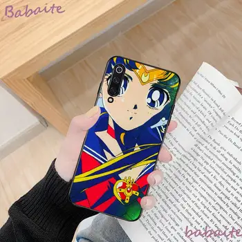 Babaite Sailor Moon AnimE TPU black Telefón Prípade Shell pre Xiao MI redmi 5 plus 6 pro 6A 4X 7 7A 8 ÍSŤ Coque Shell