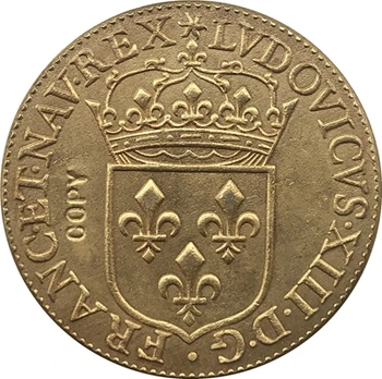 Francúzsko Louis XIII MINCE 1620-1643 Iný Dátum, 24 MINCÍ KÓPIA
