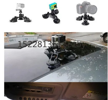 Akcia Fotoaparát Auto Prísavkou pre Insta360 One X GoPro Hero 8 7 5 SONY SJCAM Yi 4K EKEN DJI Montáž okenného Skla Bulík Príslušenstvo