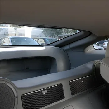 Auto Uhlíkových Vlákien Zadný Úložný Box Úložný Box Panel Kryt Upravené Dekoratívne Nálepky Pre Nissan 350Z