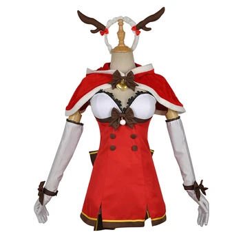 Azur Lane elk Oshio cosplay kostým Vianoce, nový rok elk zimné nastaviť šaty žena darček
