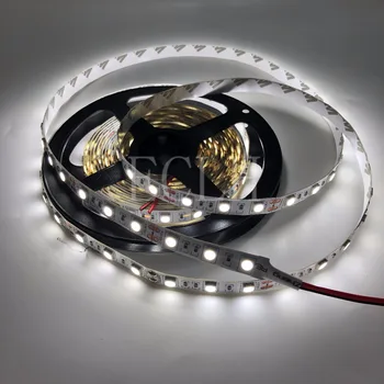 LED Pás Svetla SMD 5050 DC12V 60LEDs/m 5m/mnoho Flexibilné Domáce Dekorácie Osvetlenie LED Svetlo 5050 LED Strip Biela / Teplá biela