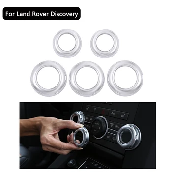 5 Ks Na Land Rover Discovery 4 LR4 Range Rover Sport Chrome Objem a Klimatizácia Gombíky Výbava Auto Príslušenstvo a Súčasti
