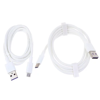 5A Micro USB/Typ-c Kábel Rýchle Nabíjanie Kábel Synchronizácia Údajov Pre Android, USB Nabíjačka, Káble