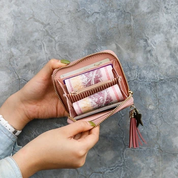 Módne dámske Peňaženky Krátke Peňaženky Pre Ženy 2020 Mince Kabelku Zips Spojka Dámske Peňaženky Karty Držiteľa Luxusné Malé Spojka Taška