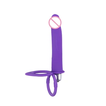 10 Režimy Sexuálne Hračky pre Homosexuálov Análny Zadok Plug Vibrátor s Manželskou Krúžky na Penis