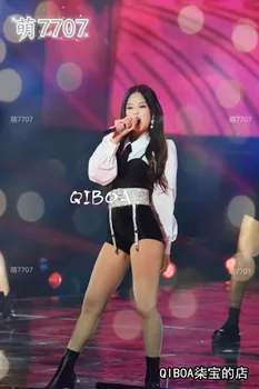 Kpop kórejský Celebrity Fáze show rovnaké kórejský sexy dlhý rukáv košele, šortky dve kus ženy lete vesta šortky 2 dielna sada