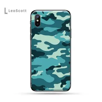 Kamuflážny Vzor Camo vojenské Armády Telefón puzdro pre iPhone 11 12 pro XS MAX 8 7 6 6 Plus X 5S SE 2020 XR mini