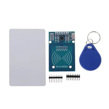 RFID Auta RC522 Čítačka Čipovej Karte NFC Čítačkou Snímača Modul Krúžok na kľúče