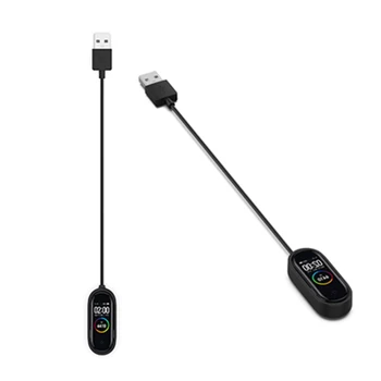 Nové Pre Xiao Mi Band 4 Pôvodné Magnetické USB Nabíjací Kábel, Nabíjací Adaptér TPE 20 CM/1M
