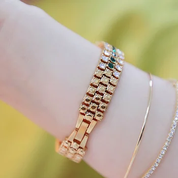 Luxusné Dámske Hodinky Značky Drahokam Šperky, Diamantové Hodinky Ženy Náramok ružové Zlato Hodinky Oceľové Pás náramkové hodinky relogio feminino 2020