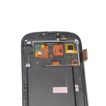 S3 i9300 Displej Kompatibilný pre Samsung Galaxy S3 i9300 LCD Displej s Dotykovým displejom Digitalizátorom. S montážou Rámu