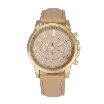 Časové pásmo #401 nové Módne Ženeve Elegantné dámske Quartz hodinky dámske Štandardné Časové Pásmo Hodinky