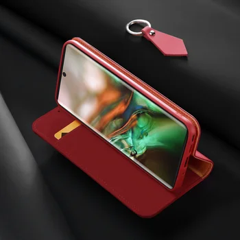 Módne Originálne Kožené Puzdro Pre Samsung Galaxy Note 10/ Plus Originál Telefón Retro Peňaženky Flip Cover Obal Pre Samsung Poznámku 10