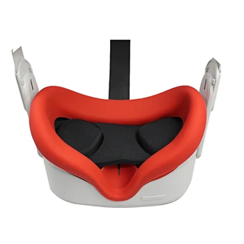 Mäkké Silikónové Očná Maska Kryt Pad Pre Oculus Quest 2 VR Okuliare Unisex Svetlo Blokovanie Tvár, Oko Kryt Proti potu Pad Pre Quest2