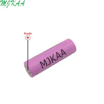 MJKAA 4/6pcs Icr18650 Lítium-Ružová 2200mah 3,7 V Li-ion Nabíjateľná Flat Top Batérie