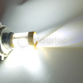 2 ks 81 LED SMD H4 LED Hmlové Svetlá 12V 38W 4014 čip LED Beží Svetla Biela Hmla Lampa Automobilové Žiarovky GLOWTEC