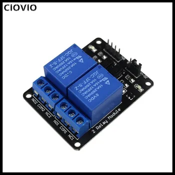 CIOVIO 10PCS 5v 12v 1 2 4 6 8 kanálový reléový modul s optocoupler Reléový Výstup 1 2 4 6 8 spôsob relé modulu pre pc Na sklade