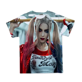 Horor Film Penny Múdry Klaun Mužov a Žien 3D Vytlačené T-Shirt Hip Hop, Street Harajuku O-Krku Krátke Rukáv Top T-Shirt