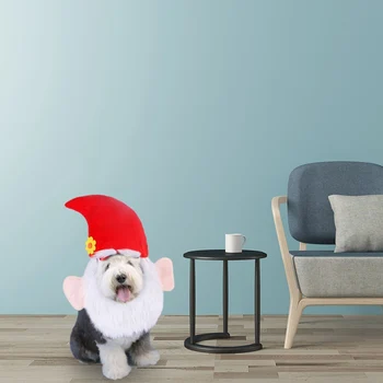 Fúzy Vianočné Pokrývky Hlavy Klobúk Malý Pes Príslušenstvo Zábavné Dodávky Cosplay Snta Klobúk Rez Mačka, Pes Klobúk Pet Príslušenstvo