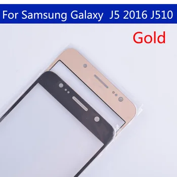 J510 Pre Samsung Galaxy J5 2016 J510 J510F J510FN J510G J510Y J510M Predné Vonkajšie Sklo Dotykové Obrazovky Objektívu Náhradné 5.2