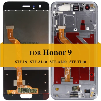Najlepšia kvalita Na počesť 9 STF-L9 STF-AL10 STF-AL00 STF-TL10 lcd displej pre mobilné telefón lcd displej montáž náhradné