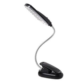 Flexibilné USB/Batérie 28 LED Žiarovky Svetlo Klip-na Posteľ stolná Lampa Nové