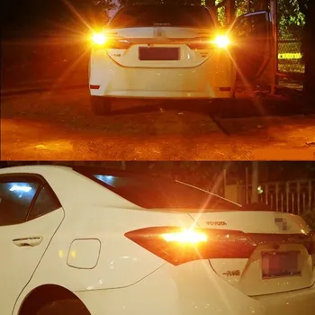 Auto Turn Signál LED Pre Toyota Tundra Príkaz svetla svetlometov úprava 12V 10W 6000K 2KS
