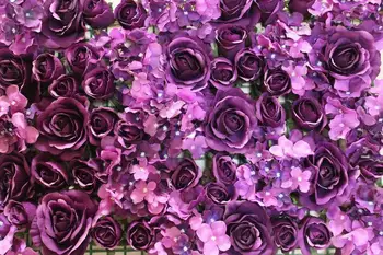 SPR Doprava Zadarmo-fialová - ruže kvet stenu svadobné pozadie arch kvetinový stolík vrchol cesty vedú trhu dekorácie