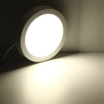 Žiadne Rezanie 25W Kolo LED Stropné svietidlo Povrchovú montáž Stropné LED Panel Dole Svetlo Lampy 85-265V 1pc doprava zadarmo