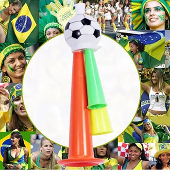Futbal Trúby Vuvuzela Strany, Hry, Hračky Štadión Cheerleading(náhodné Farby) Fandiť Horn Deti