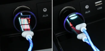 3.1 Duálny USB Nabíjačka do Auta LED Displej Pre Hyundai Genesis G70 G80 G90 Equus Creta KONA Enduro Intrado NEXO PALISADE HDC-2 Grandm