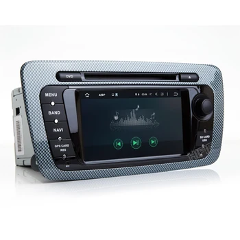 DSP IPS 2 Din Android 10 Auto DVD Multimediálny prehrávač Pre Seat Ibiza na roky 2009-2013 GPS Navigácie OBD2 RDS raido video audio prehrávač