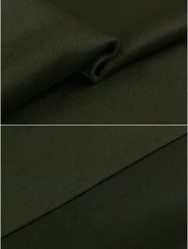 Taliansko, Aby Armáda Zelená Cashmere Textílie Vlna Hrubšie Tkaniny Kabát Cashmere Vlnené Tkaniny veľkoobchod cashmere handričkou