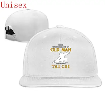 Nikdy Nepodceňujte Starý Človek, ktorý vie, Tai Chi black žije ohľadu na to, klobúk čiapky pre ženy mens čiapky pre ženy Gorras trucker Spp