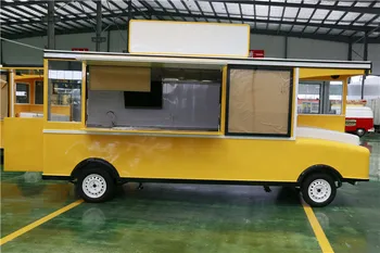 Multifunkčné veľká kapacita kiosk stroj fast food mobile truck vybavenie kuchyne prívesu so doprava po mori
