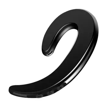 Ucho Headset Bluetooth Bezdrôtové Slúchadlá Mimo Ucha, Plug Headset Mikrofón s Potlačením Hluku Slúchadlá s Nabíjací Kábel