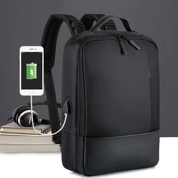 Vysoká Anti-theft Notebook Batoh Nepremokavé Racksack s USB Portom pre Cestovného ruchu DOG88