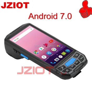 Robustný PDA Android 7.0 s 4G WIFI Bluetooth QR code reader USB QR čiarových kódov 1D 2D čítačky Čiarových kódov, čítačky