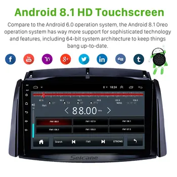 Seicane 9 palcový Android 9.1 Auto Jednotky Rádio pre 2009-2016 Renault Koleos GPS Navigácie USB, AUX podporu Carplay DVR OBD Digitálna TELEVÍZIA