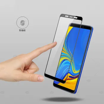 Sklo Na Samsung Galaxy A9 2018 Tvrdeného Skla Screen Protector Samsung Galaxy A9 2018 Pohár Plný Lepidlo Krycie Sklo Film