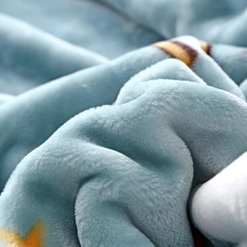 Antarktída coral Plyšové deka zimné pribrala raschel deka tenká prikrývka office nap deka