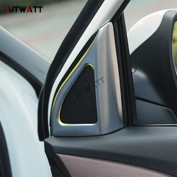 AITWATT Pre Hyundai Creta IX25-2017 ABS Matný Interiérové Dvere Reproduktor Krúžok Kryt Lišty Výzdoba 2 ks Auto Príslušenstvo