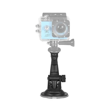 2018 Najnovšie Akčné Kamery Príslušenstvo Auto prísavky Mount + Tripod Adaptér pre GoPro hero 7/6/5/4 SJCAM /YI