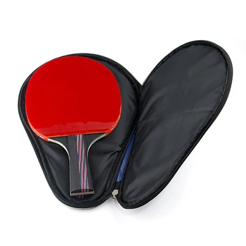 2x HUIESON Ping Pong Prípade Kryt s Lopty Taška alebo Stolný Tenis Loptičky Bat Taška Oxford(Blue&Čierny)
