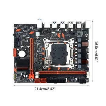 X99 DDR3 MINI LGA2011-3 základnej Doske Počítača Dual Channel Memory M. 2 Rozhranie