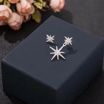 2020 Nové Šperky Náušnice Star Asymetrický Náušnice Crystal Meteor Náušnice Nové pre ženy