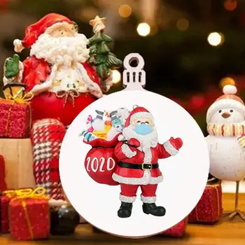 Santa Drevené Srdce Vianočný Stromček, Dekorácie, Darčekové Dekorácie Dodávky Značky Vianočný Handmade T4N8