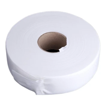 100 metrov depiláciu papier depilačný vosk pásy Netkaných Papier Voskovanie úlohy (Biela)